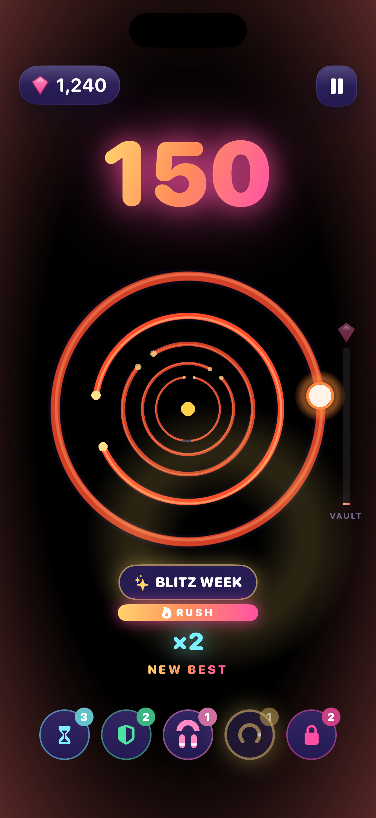 Bloom Rush, depth 151